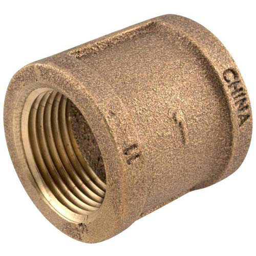 (image for) Fittings: Couplings, Brass Pipe