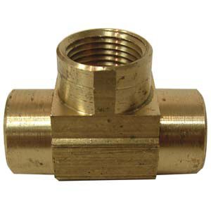 (image for) Tee 1/8 Pipe Brass Lf