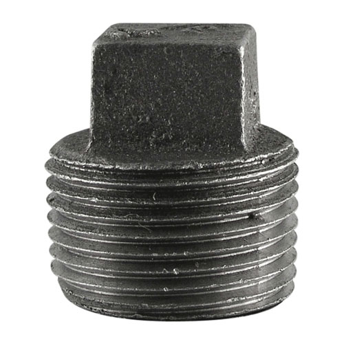 (image for) Plug Black 2-1/2" Square Hd