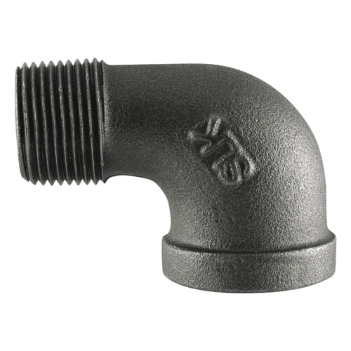 (image for) Street Elbow Black 3" 90 Dg