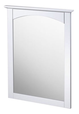 (image for) Mirror 25x32 Wht Columbia