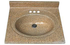 (image for) Vanity Top 22x25 Sandy-B Oval