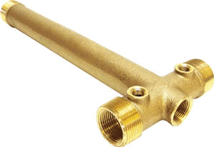 (image for) Tank Tee 1-1/4"x 1" Brass Nl