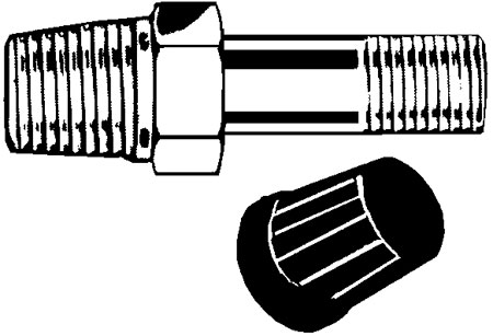 (image for) Air Valve 1/8" Std Spring Nl