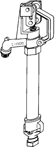 (image for) Yard Hydrant 1" Bury/No Lead