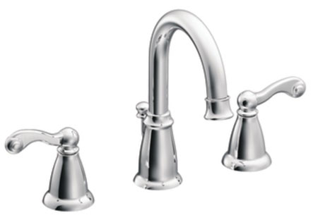 (image for) Faucet Lav 2hdl Chrome W/Popup