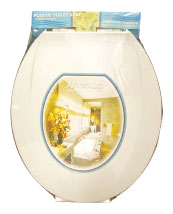 (image for) Toilet Seat Plastic Rf White