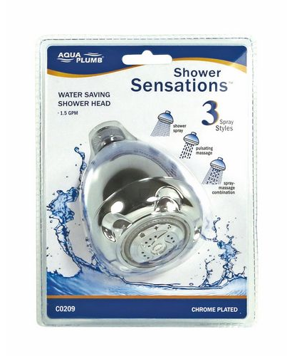(image for) Shower Head 1.5gpm Adj Cp Cd