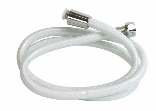 (image for) Shower Hose 59" Refinf Wh Cd