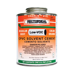 (image for) Cement Cpvp Orange Low Voc Qp
