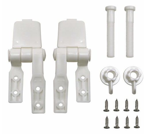 (image for) Seat Hinge Plastic 2-Pc