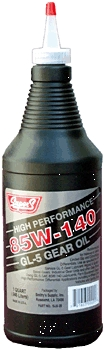 (image for) Engine Fluids: Gear, Differential