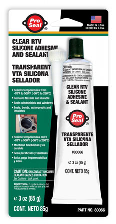 (image for) Silicone Rtv Clear 3oz