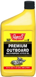 (image for) Outboard Oil Qt Super S Tc-W3
