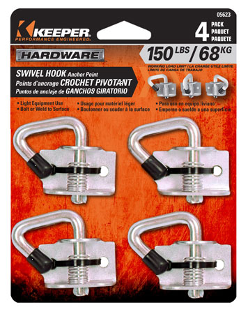 (image for) Rope Hook Swivel 4/Pk