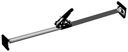 (image for) Cargo Bar Ratchet 40"-70"