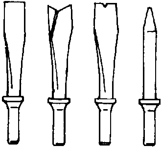 (image for) Air Chisel Set 4-Pc F/Tl1003