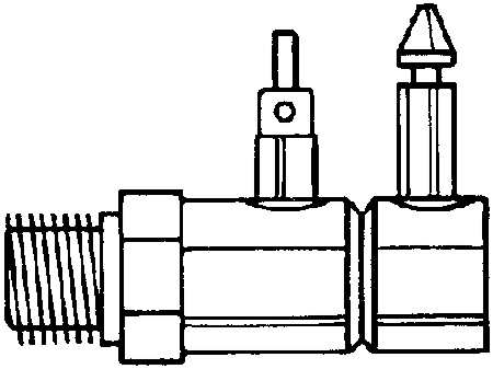 (image for) Fuel Connector Omc/John 1/4npt