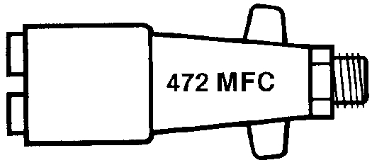 (image for) Fuel Connector Female Yam/Merc