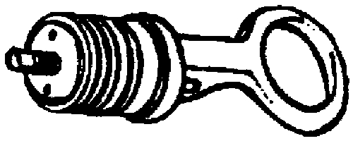 (image for) Plug 1" Snap Lock Drain Brass