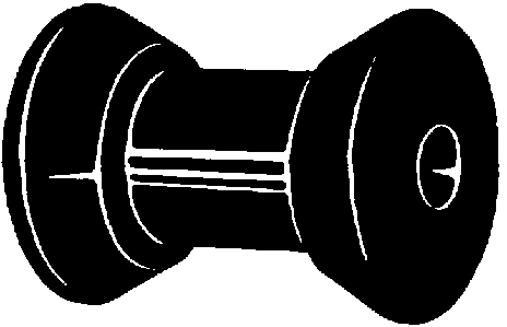 (image for) Spool Roller 4"1/2"id Hole