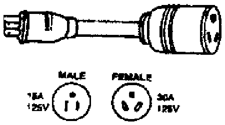 (image for) Conversion Adapter 15a-30a