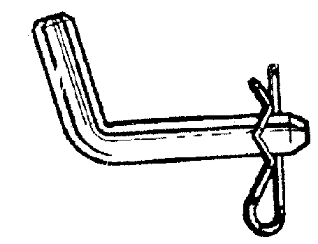 (image for) Hitch Pull Pin 5/8x3" W/Clip