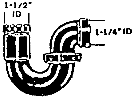 (image for) P-Trap 1.5x1.25"