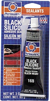 (image for) Silicone Adhesive 3 Oz Blk Cd