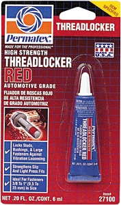 (image for) Threadlock 6ml Red Hs