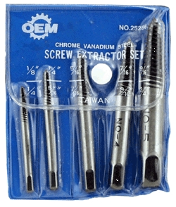 (image for) Screw Extractor 5-Pc