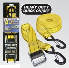 (image for) Ratchet Tie Down 8'X1.25 2pk