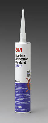 (image for) Marine 5200 Adh 12.6 Oz Black
