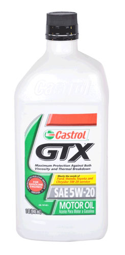 (image for) Motor Oil Qt Castrol Gtx 5w20
