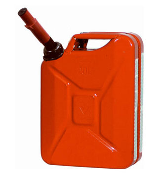 (image for) Gasoline Cans: Gasoline, Metal