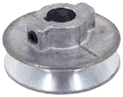 (image for) Pulley 1-1/2"x1/2"znc Die-Cast