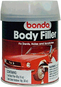 (image for) Body Filler W/Hardener Qt