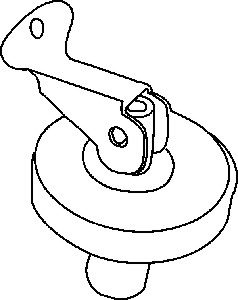 (image for) Plug 5/8" Baitwell Brass 2/Pk