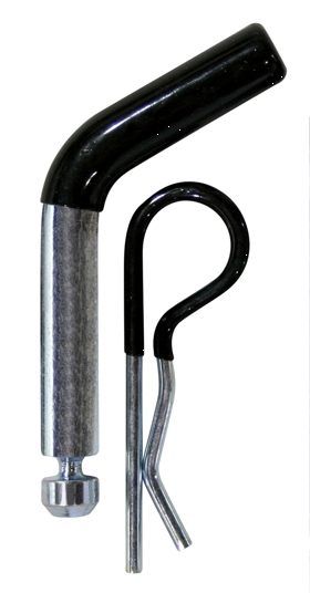 (image for) Pin & Clip 1/2" W/ Black Pvc