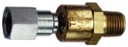 (image for) Air Line Swivel 1/4"mnptx1/4"