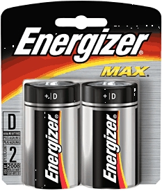 (image for) Battery D Alkaline 2/Cd