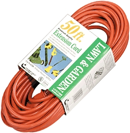 (image for) Ext.Cord 50' 16/2 Sjtw Orange