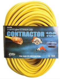 (image for) Ext.Cord 25' 12/3 Sjtw Yellow