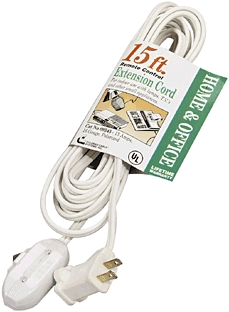 (image for) Ext.Cord 15' W/Remote Switch