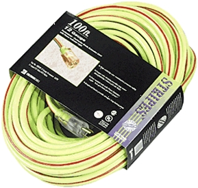 (image for) Ext.Cord 100'12/3 Sjtw Grn/Red