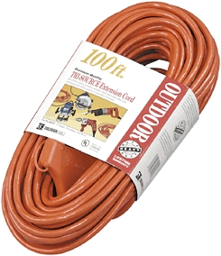 (image for) Ext.Cord 50' 14/3 Sjtw Tri-Tap