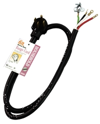 (image for) Range Cord 4' 50a 4-Wire