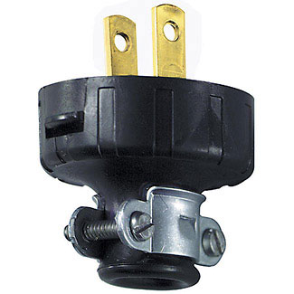 (image for) Plug 2-Wire Light-Dty Black