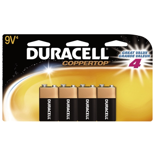 (image for) Battery 9v Valuepak 4-Pk Dw