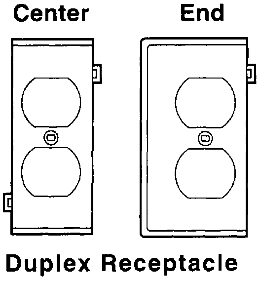 (image for) Plate Sec Toggle End White